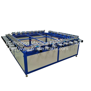 High Quality Pneumatic Screen Mesh Stretching Machine(Double Handle)